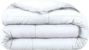 Bare Home Duvet Insert Comforter - Queen Size - Goose Down Alternative - Ultra-Soft - Prem
