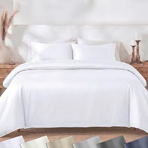 California Design Den 3 Pc Full/Queen Duvet Cover Set - Winner Good Housekeeping Best Bedd