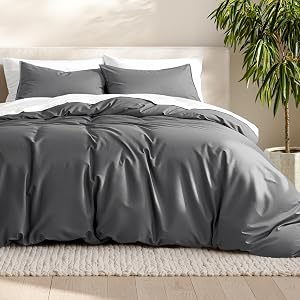 Bare Home Bedding Duvet Cover Queen Size - Premium 1800 Super Soft Duvet Covers Collection