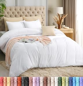 Utopia Bedding Duvet Cover Set with Pillowcases - 1 Duvet Cover with 2 Pillowcases - 20 X 